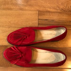 Ann Mashburn Red Loafers
